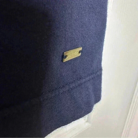 Tommy Hilfiger T-Shirt Square Neck Blue Size Extra Large - Picture 2 of 16